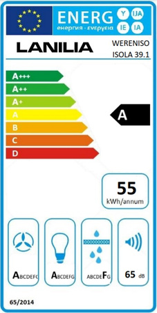 Okap wyspowy Lnilia Wereniso Isola 39.1 Carmel Gold