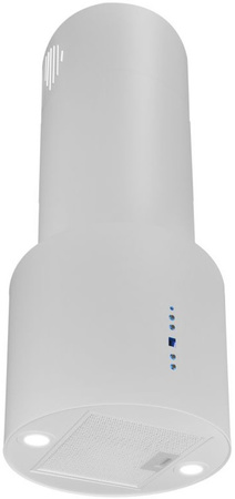 Okap wyspowy Toflesz Cylinder Isla 40 biały mat 850m3/h