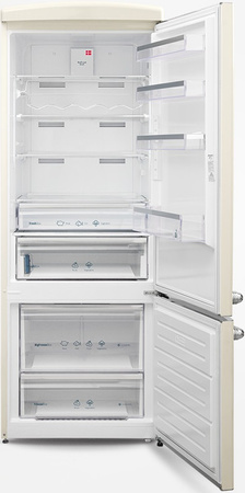 Lodówka wolnostojąca retro Vestfrost VR-FB482-2ERBG NoFrost Multi + odkurzacz VF-VM4001WB AQUA