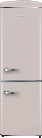 Lodówka wolnostojąca retro MPM-375-FR-54 No-Frost