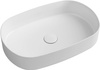 Umywalka ceramiczna nablatowa Isvea Italy Infinity 10NF65055 biały