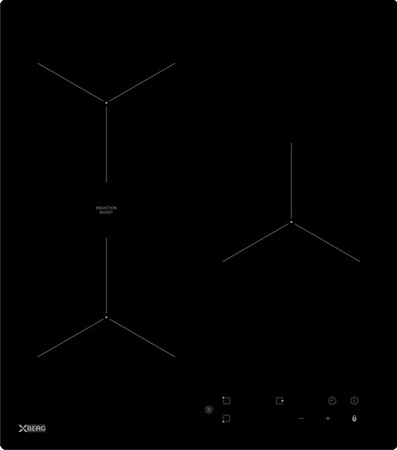 Płyta indukcyjna do zabudowy 45cm. Berg BRGI405N