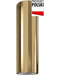 Okap wyspowy Globalo Cylindro Isola 39.7 Light Gold