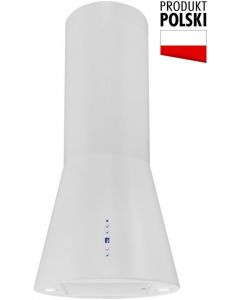 Okap wyspowy Toflesz Galaxy Island 850m3h biały mat + pilot