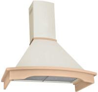 Okap przyścienny / kominowy Toflesz Rustical Rodeo 60 ecru 500m3/h