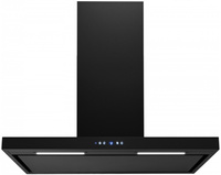 Okap kominowy / przyścienny Toflesz Etna Lux 90 czarny mat 850m3/h