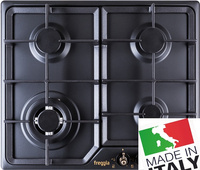 Płyta gazowa do zabudowy retro 60cm. Freggia HR640VGTAN antracyt