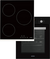 Zestaw 45cm MPM: płyta vitoceramiczna MPM-45-VCB-21 + piekarnik elektryczny MPM-45-BO-20