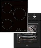 Zestaw 45cm MPM: płyta vitoceramiczna MPM-45-VCB-21 + piekarnik elektryczny MPM-45-BO-22