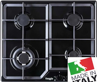 Płyta gazowa do zabudowy 60cm. Freggia HA640VGTB czarny