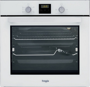 Piekarnik gazowy do zabudowy 60cm. Freggia OGSB64W biały