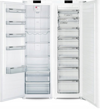 Zestaw Vestfrost: Chłodziarka VR-BF27953H0S + Zamrażalka VR-BF27913H0S