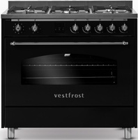 Kuchnia gazowo-elektryczna Vestfrost VC-993wnPBK czarny