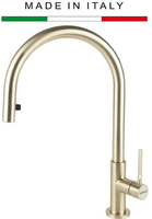 Bateria zlewozmywakowa Falmec Trevi Round PVD Złoty