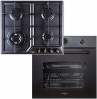 Zestaw retro Freggia: płyta gazowa HR640VGTAN + piekarnik elektryczny OERD67AN