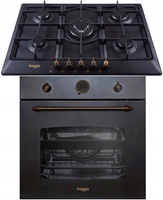 Zestaw retro Freggia: płyta gazowa HR750VGTAN + piekarnik elektryczny OERD67AN