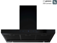 Okap kominowy / przyścienny Globalo Verta 90.3 H2H Black